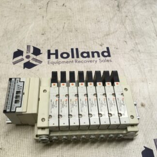 SMC solenoid valves, EX120-SMJ1, SV2100-5FU, used, LG-4356