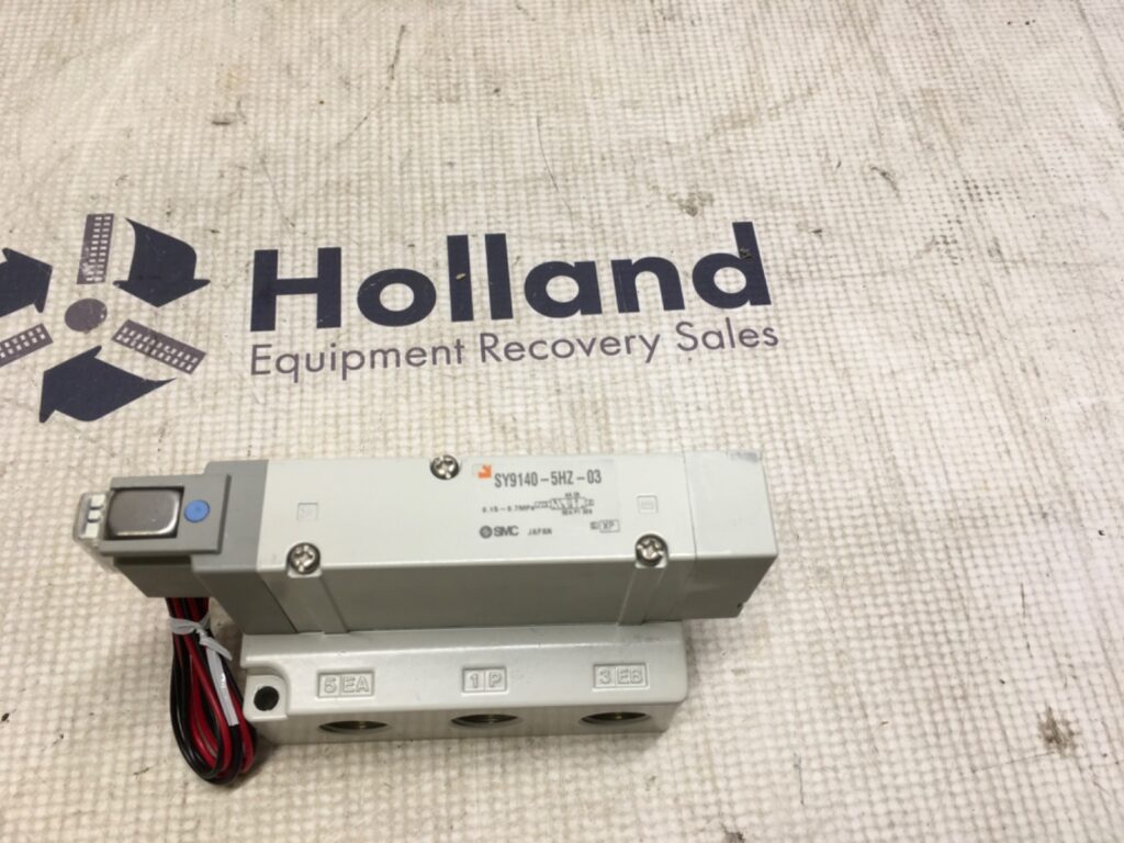 SMC solenoid valve, SY9140-5HZ-03, used, LG-4359