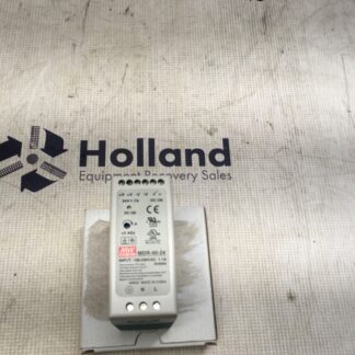 Mean well power supply, MDR-40-24, input 100-240VAC, NOS,  LG-4378