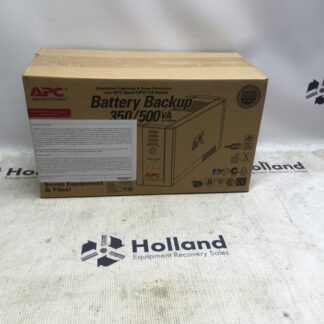 APC battery backup 350/500VA, BK500EI, NOS, LG-4589