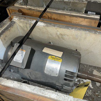 Baldor Motor, 3HP, 230/460v, 1140rpm, FR-213JP, , PS-35 - Image 3