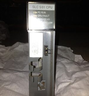 AB SLC-500 PROCESSOR UNIT SLC 5/01 CPU, #1747-LS11, SER-B, (DR-1092)