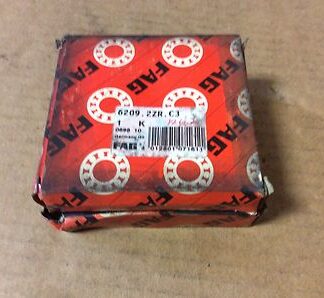 2-FAG bearings # 6209.2ZR.C3, NOS, (BDR-702)