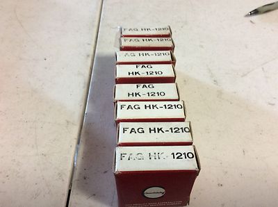 8-Consolidated, Bearings #FAG HK-1210, NOS, (BDR-798)