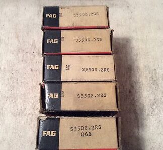 5- FAG /bearings #S3506.2RS, NOS, (JFK-44)