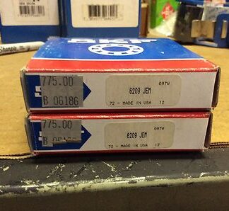 2-SKF, Bearings #6209 JEM, NOS, (DR-1722)