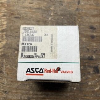 ASCO Valve #MX120, New Open Box, HEHI-2568