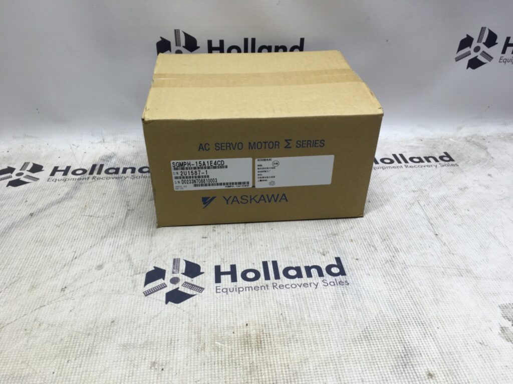 Yaskawa AC Servo Motor, SGMPH-15A1E4CD, NOS, LG-4677