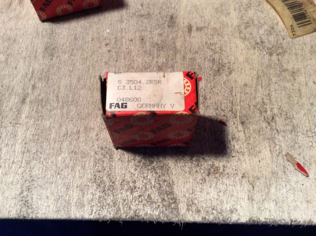 FAG-bearing, #3504.2RSR, NOS, (JFK-439)