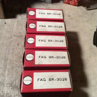 5-Consolidated -bearing, #FAG-BK-3026, NOS, (JFK-545)