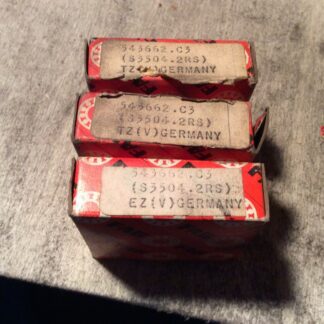 3-FAG-bearing,#543662.C3, NOS, (JFK-437)