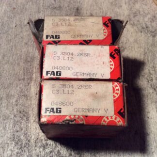 3-FAG-bearing, #3504.2RSR, NOS, (JFK-438)