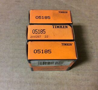 3-Timken bearings #05185, NOS, (BDR-648)