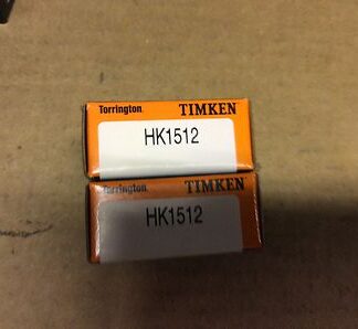2-Timken bearings #HK1512, NOS, (DR-1633)