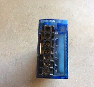 Omron #S8VM-15025 CD power supply, input-100-240vm output-24vdc, 6.3amps