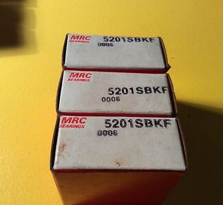 3-MRC bearings #5201SBKF, NOS, (DR-1896)