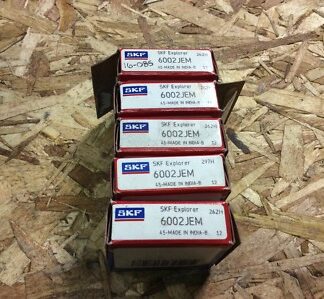 LOT-5-SKF, Bearings #6002JEM, NOS, (JFK-1031)