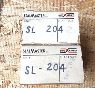 2-SealMaster-BEARING, #SL-204, NOS, (BDR-333)