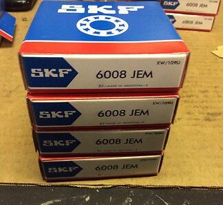 Lot Of 4-SKF, bearings #6008 JEM, NOS, (DR-1705)