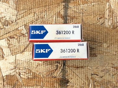 2-SKF-Bearings, Cat# 543663-C3, NOS, (BDR-289)