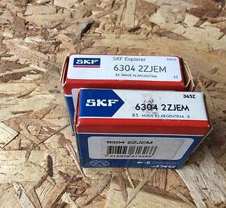 2-SKF Bearings #6304 2ZJEM, NOS, (BDR-139)