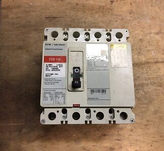 Eaton Cutler-Hammer Industrial Breaker, 60a, 4pole, #FDB4060L, FDB 14K, DR-2847