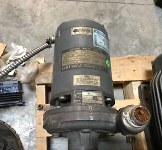 CENTURY MOTOR #3002K8, #AE211, 1hp, 3450rpm, FR-56J, pre-owned, (ADI-484)