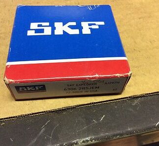 2-SKF bearings #6306 2RSJEM, NOS, (DR-1644)
