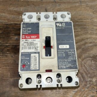 Cutler Hammer #HMCP030H1C B, 30amp breaker, pre-owned, (DR-1336)