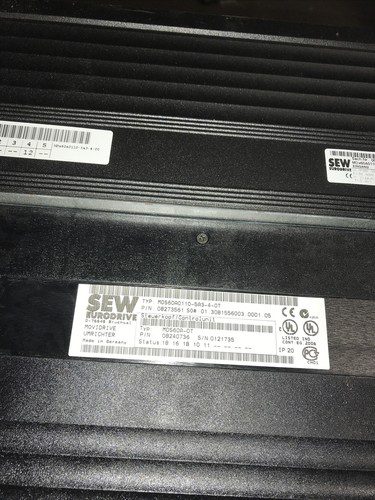 SEW EURODRIVE MDS60A0110-5A3-4-0T / MDX60A0110-5A3-4-00 MOVIDRIVE 380/500V DRIVE - Image 5