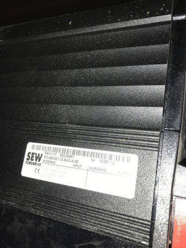 SEW EURODRIVE MDS60A0110-5A3-4-0T / MDX60A0110-5A3-4-00 MOVIDRIVE 380/500V DRIVE - Image 9