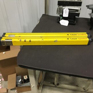 2-Leuze Lumiflex light curtain, CR 30-600 BH5, CT 30-600 BH3, 24vdc, 30mm,