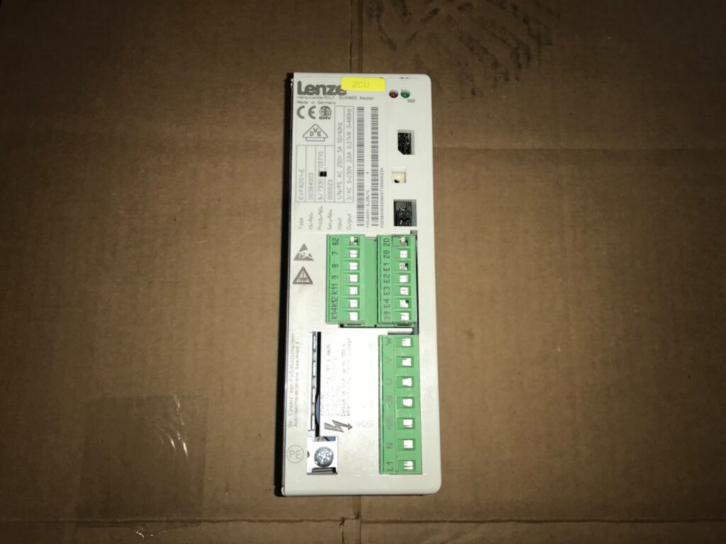 LENZE arrive, #EVF8201-E, #D-31855, .37kw, pre-owned, (DR-4636)