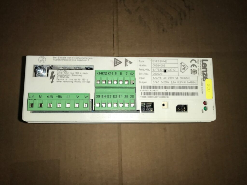 LENZE arrive, #EVF8201-E, #D-31855, .37kw, pre-owned, (DR-4636) - Image 3