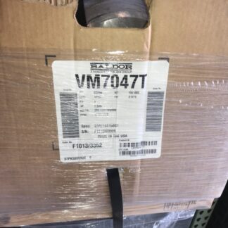 Baldor Motor, #VM7047T, 7.5hp, 230/460v, 1770/1470rpm, FREIGHT Shipping
