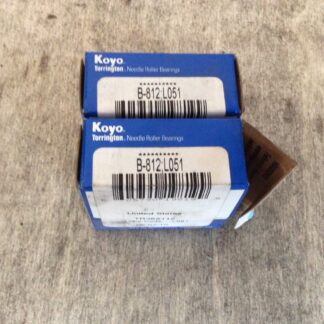 2-Koyo bearing, #B-812 L051, NOS, (JFK-501)