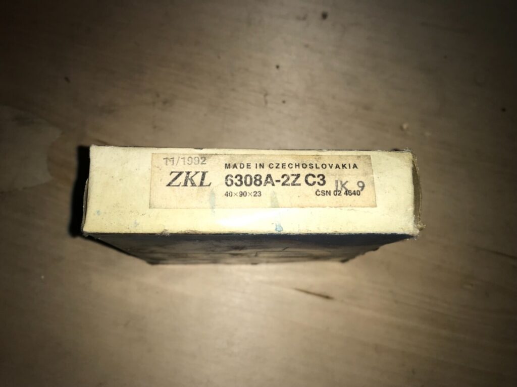 ZKL, Bearing, #6308A-2Z C3, NOS, (MOTB-41)