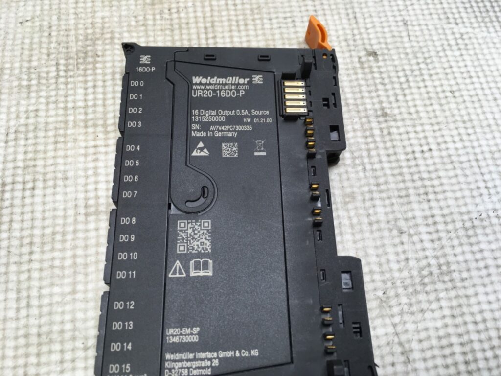 Weidmuller, UR20-16DO-P, 16 digital output, pre-owned, KP-1483 - Image 2