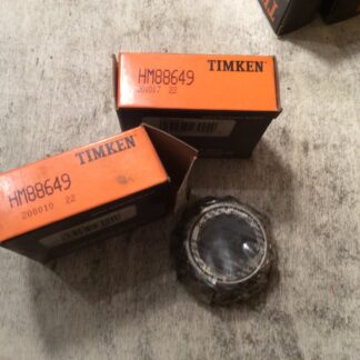 2-Timken-bearing, #HM88649, NOS, (JFK-401)
