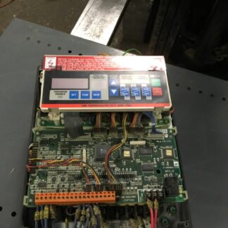 Reliance Electric A-C V*S Drive GP-2000, 4.2kva, 3ph, no cover, and 1 mount gone