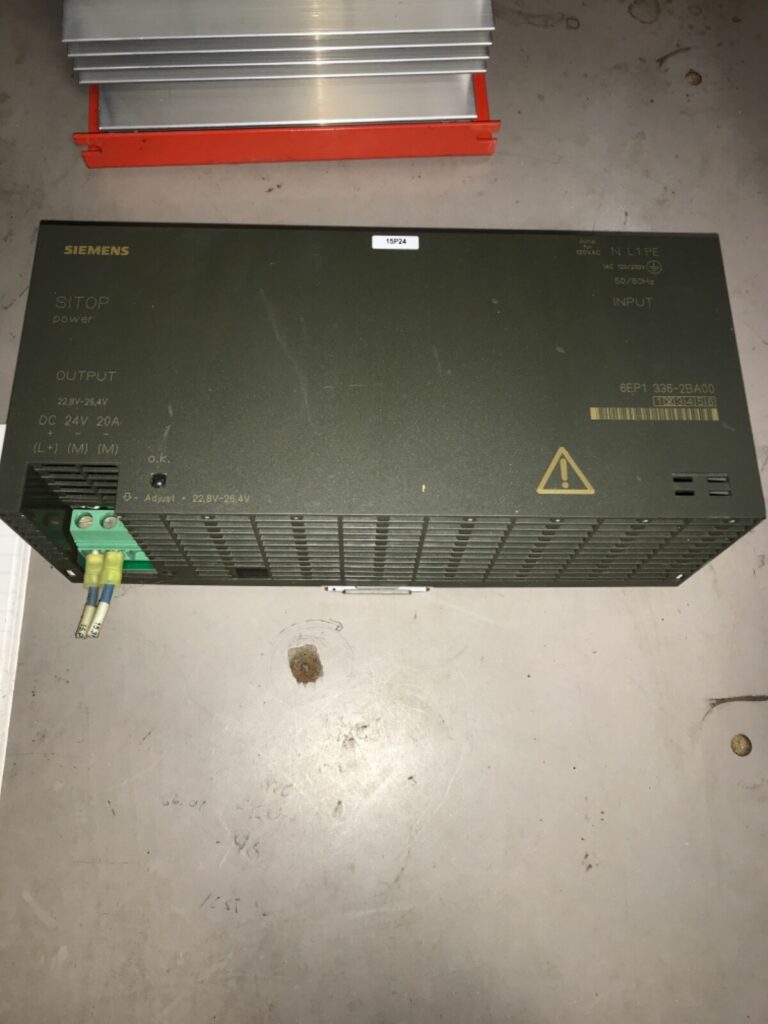 Siemens Power Supply, #336-2BA00, pre-owned, (HEHI-556)