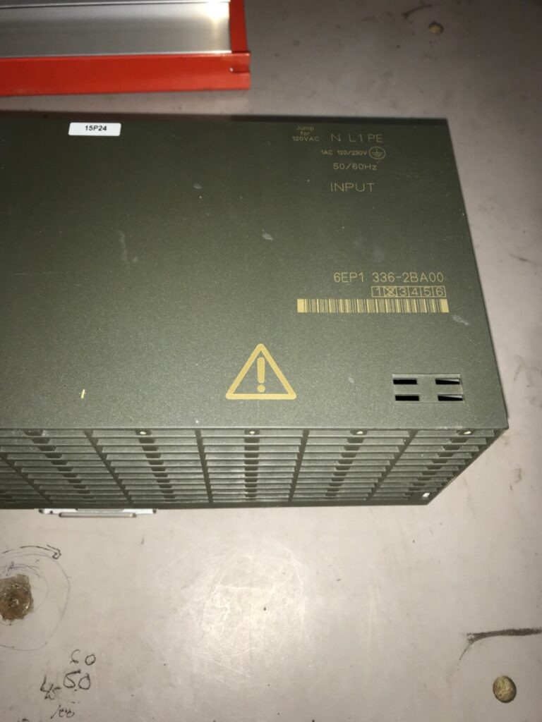 Siemens Power Supply, #336-2BA00, pre-owned, (HEHI-556) - Image 2