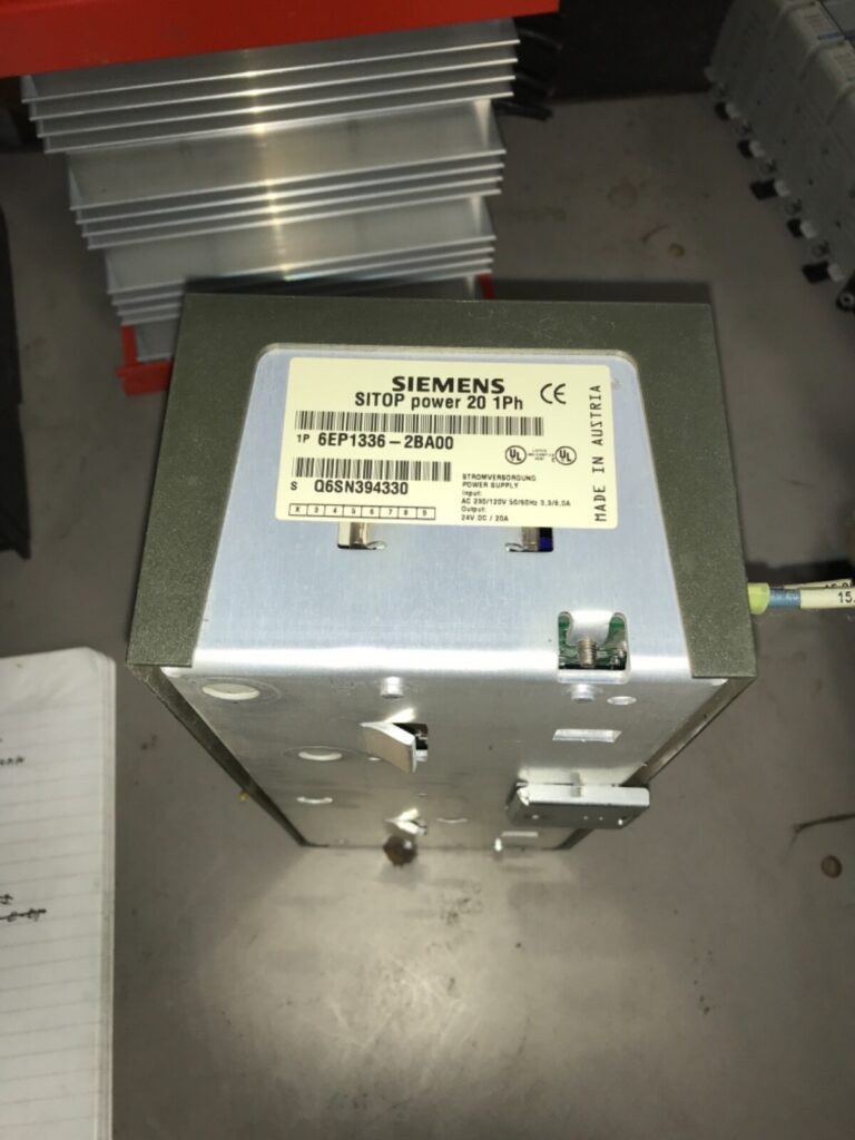 Siemens Power Supply, #336-2BA00, pre-owned, (HEHI-556) - Image 4