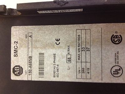 AB SMC-2, #150-A5NB, SER-A, 380V-22KW, 415V-30KW, 460V-40HP, pre-owned, (DR-631) - Image 4