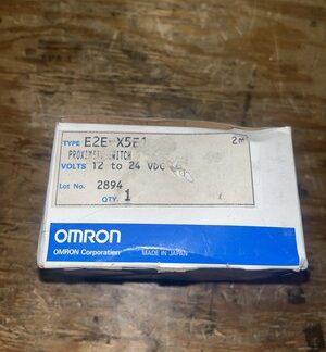OMRON-TYPE-E2E-X5E1, PROXIMITY SWITCH, NOS, (DR-744)