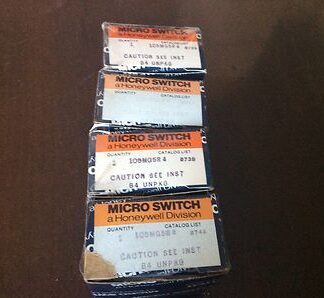 4-Micro Switch #105MG5R4, NOS, (MDR-28)