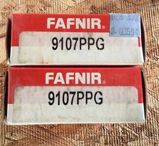2-FAFNIR Bearing, Cat #9107PPG, NOS, (BDR-260)