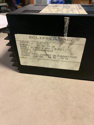 Eclipse, #dc3002-0-40a-1-e-0111, SAME DAY FREE SHIPPING TO LOWER 48. - Image 3