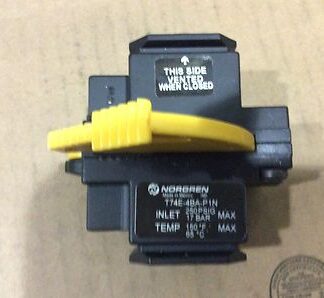 Norgren T74E-4BA-P1N 1/2" shut off valve NOS, (CDR-141)