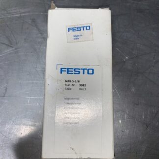 MFH-5-1/8-B MFH51/8B 1PC NEW Open Box, FESTO Valve, (HEHI-1161)